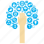 concept, connection, connectivity, hand, internet, tree, web 