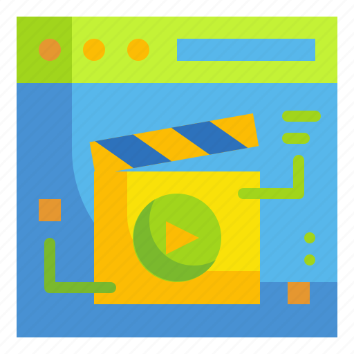 Browser, movie, play, seo, video, web, website icon - Download on Iconfinder