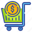 cart, coin, commerce, money, seo, shoppping, web 