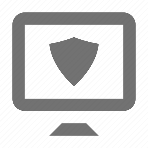 Antivirus, computer firewall, computer security, monitor, shield icon - Download on Iconfinder