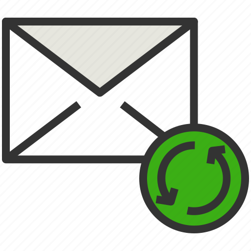 Email, mailbox, refresh, reload, sync, synchronize icon - Download on Iconfinder
