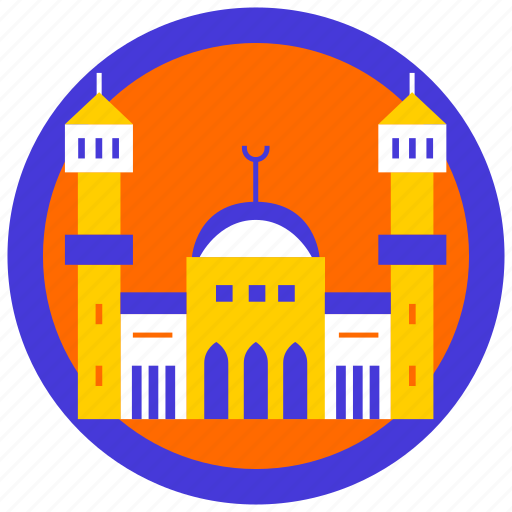 Asian, city, cityscape, itaewon mosque, landmark, seoul, travel icon - Download on Iconfinder