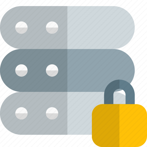 Server, lock, cloud, security icon - Download on Iconfinder