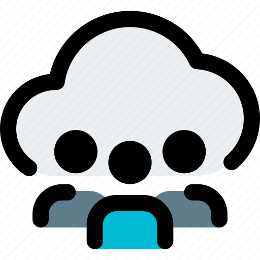 Cloud, team, user, networking, server icon - Download on Iconfinder