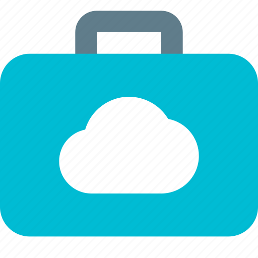 Cloud, suitcase, networking, server icon - Download on Iconfinder