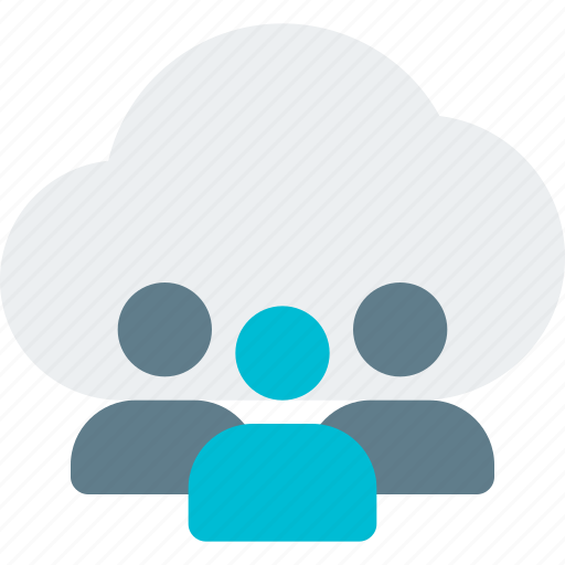 Cloud, team, user, networking icon - Download on Iconfinder