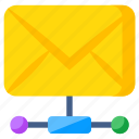 mail network, share mail, envelope, letter, correspondence