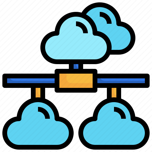 Cloud, network, computing, data, server, internet icon - Download on Iconfinder