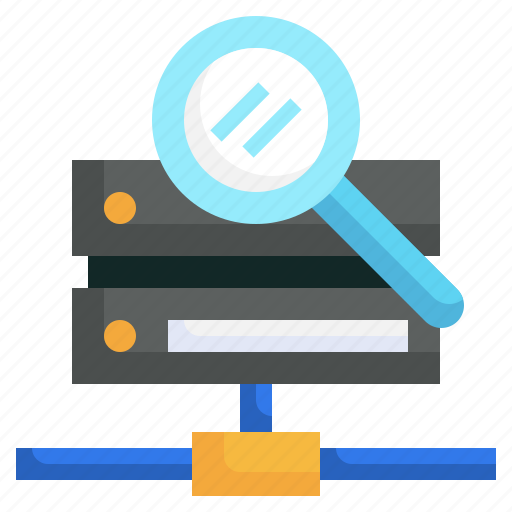 Search, data, server, seo, web, magnifying, glass icon - Download on Iconfinder