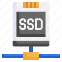 ssd, disk, solid, state, drive, computer, hardware