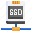 ssd, disk, solid, state, drive, computer, hardware 