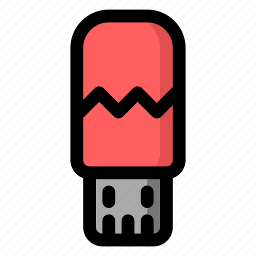 Broken, drive, flash, lost, usb, storage, flashdrive icon - Download on Iconfinder