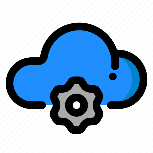 Cloud, gear, maintenance, service, tech, support, cloudservice icon - Download on Iconfinder