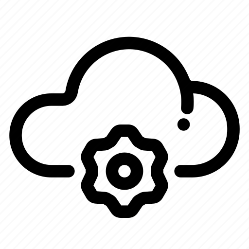 Cloud, gear, maintenance, service, tech, support, cloudservice icon - Download on Iconfinder