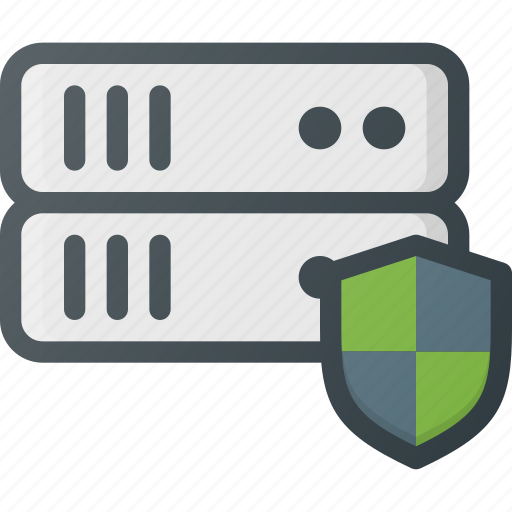 Data, database, protect, security, server, storage icon - Download on Iconfinder