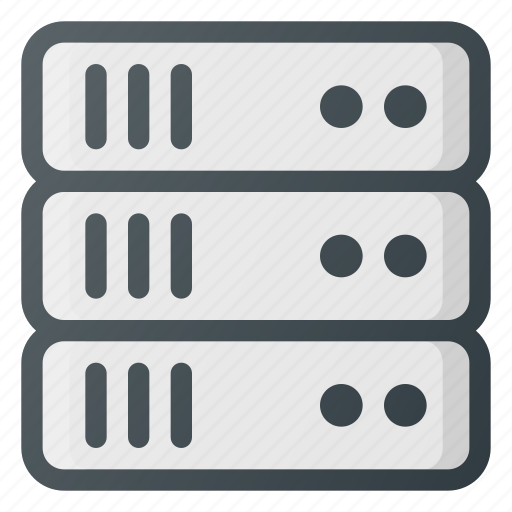 Data, database, server, storage, tower icon - Download on Iconfinder