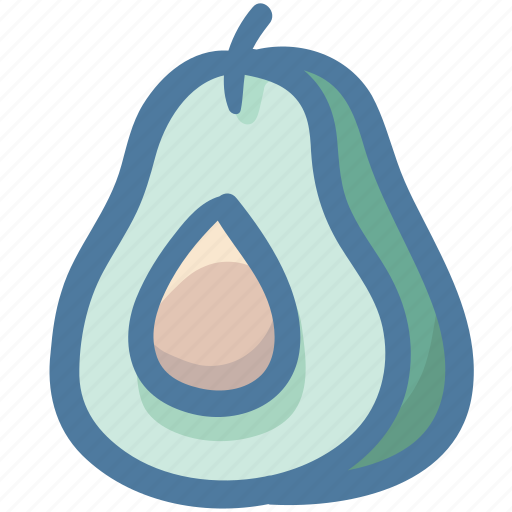 Avocado, food, fruit, green, healthy, sliced, vegetable icon - Download on Iconfinder