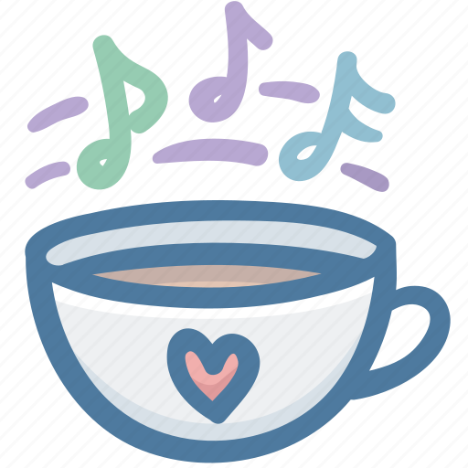 Cafe, coffee, drink, jazz, music icon - Download on Iconfinder