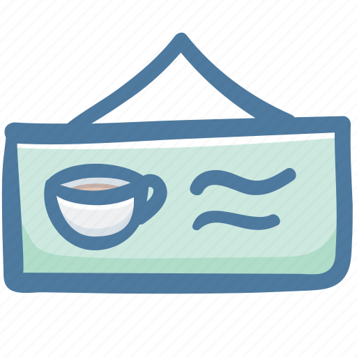Cafe, coffee shop, restaurant, shop, sign, store icon - Download on Iconfinder