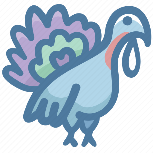 Animal, animals, bird, food, poultry, turkey icon - Download on Iconfinder