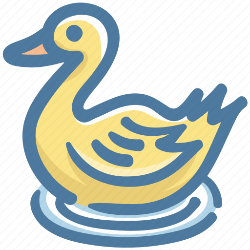 Bath duck, duck, food, rubber duck, shower duck, water icon - Download on Iconfinder