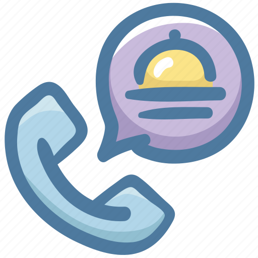 Delivery, food, food call, food delivery, service icon - Download on Iconfinder