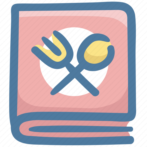 Cooking, cuisine, food, menu, menu book, recipe icon - Download on Iconfinder