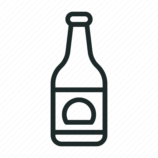 Beer, bottle, alcohol, craft, isolated, background, glass icon - Download on Iconfinder