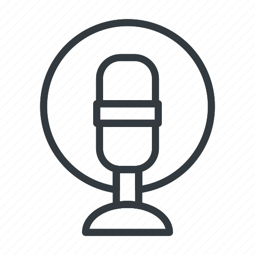 Microphone, audio, sound, voice, air, radio, music icon - Download on Iconfinder