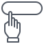 bubble, hand, finger, sign, left 