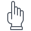 one, count, hand, finger, sign 