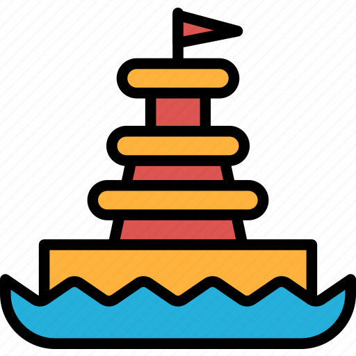 Lighthouse, navigation, building, beacon, beach, ocean, guide icon - Download on Iconfinder