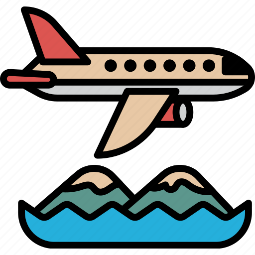 Travel, airplane, plane, aircraft, tourism, holiday, transportation icon - Download on Iconfinder