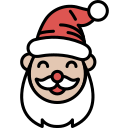 christmas, holiday, santa, winter, celebration, merry, happy, character, card