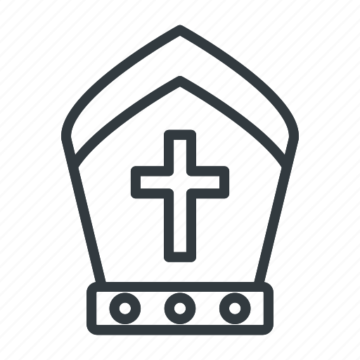 Hat, pope, christian, holy, religious, christianity, church icon - Download on Iconfinder
