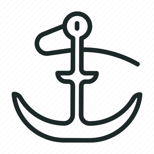 Anchor, nautical, marine, metal, iron, sea, ship icon - Download on Iconfinder