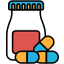 medicine, pill, health, care, vitamin, pharmacy, medication, antibiotic, bottle 
