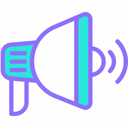 Loudspeaker, advertising, megaphone, marketing, announcement icon - Download on Iconfinder