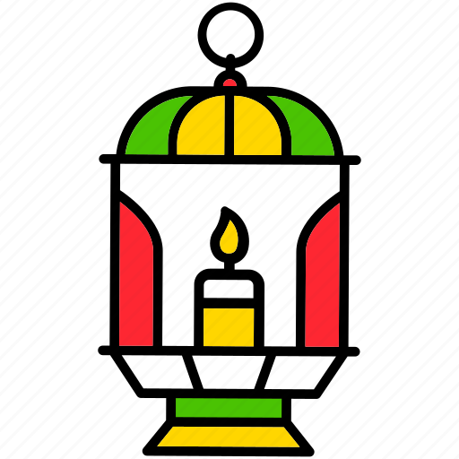 Fire, lamp, lantern, light, ramadan icon - Download on Iconfinder