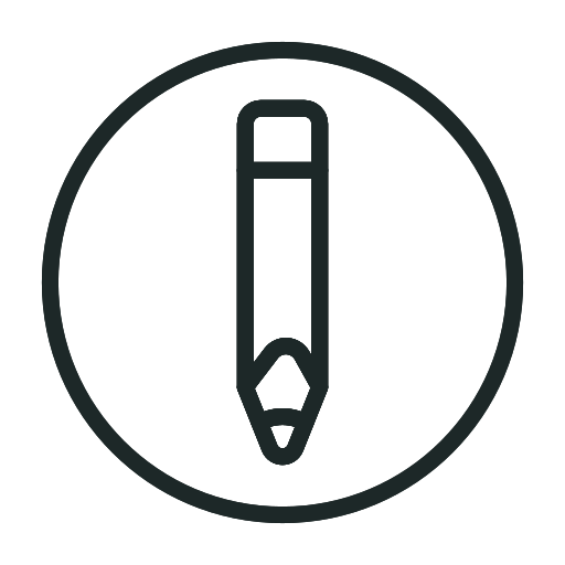 Pencil, line, eraser, school, drawing, isolated, design icon - Download on Iconfinder