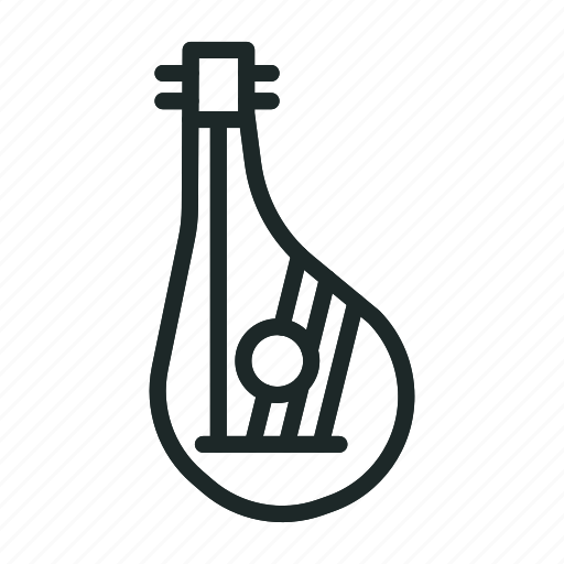 Bandura, instrument, music, acoustic, musical, folk, string icon - Download on Iconfinder