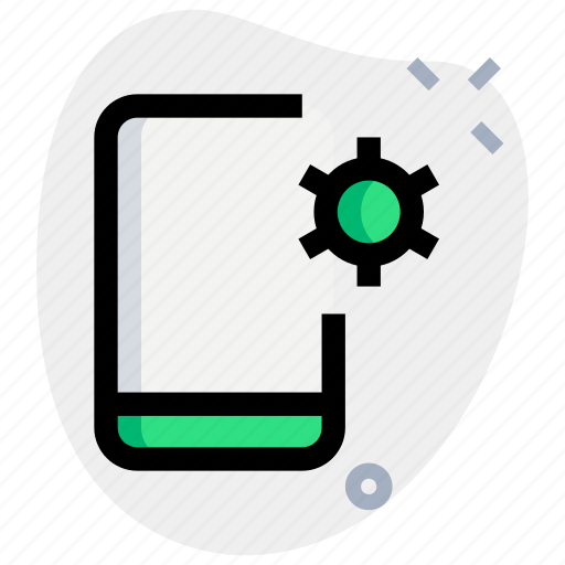 Mobile, setting, smartphone, gear icon - Download on Iconfinder