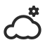 cloud, setting, server, gear 