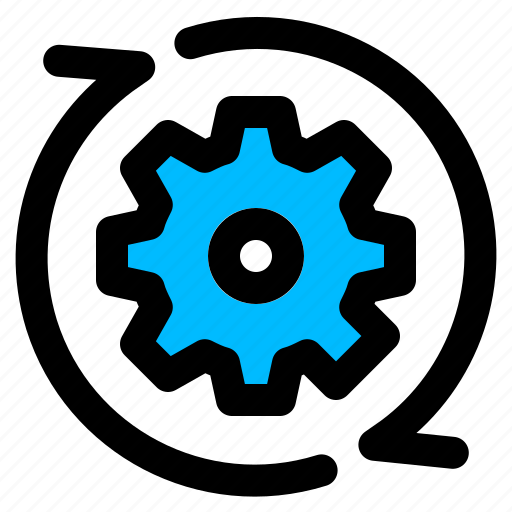 Cogwheel, gear, reconfiguration, reconfiguring icon - Download on Iconfinder
