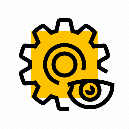 Cog, gear, settings, setup, view, visibility icon - Download on Iconfinder