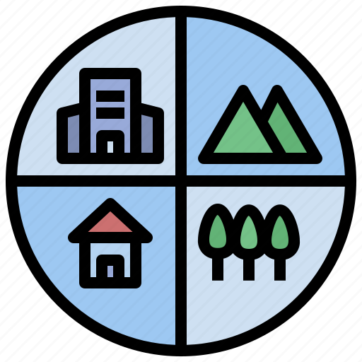 Landscape, area, zone, geography, allocate icon - Download on Iconfinder