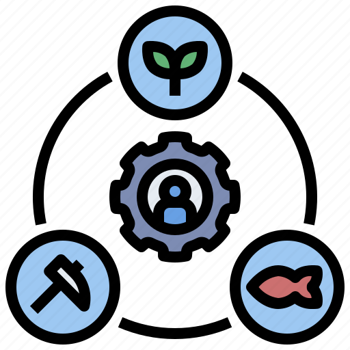 Primary, activity, settlement, population, geography icon - Download on Iconfinder
