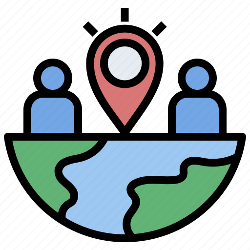Settlement, geography, location, population, citizen icon - Download on Iconfinder