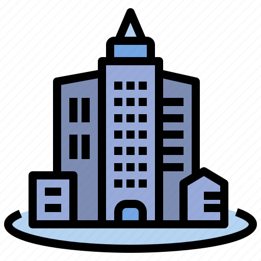 Town, city, metropolis, primate, skyscraper, 1 icon - Download on Iconfinder