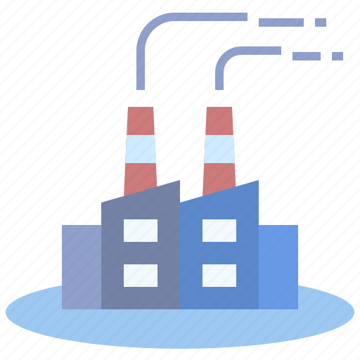 Factory, machinery, industrail, plant, pollution icon - Download on Iconfinder